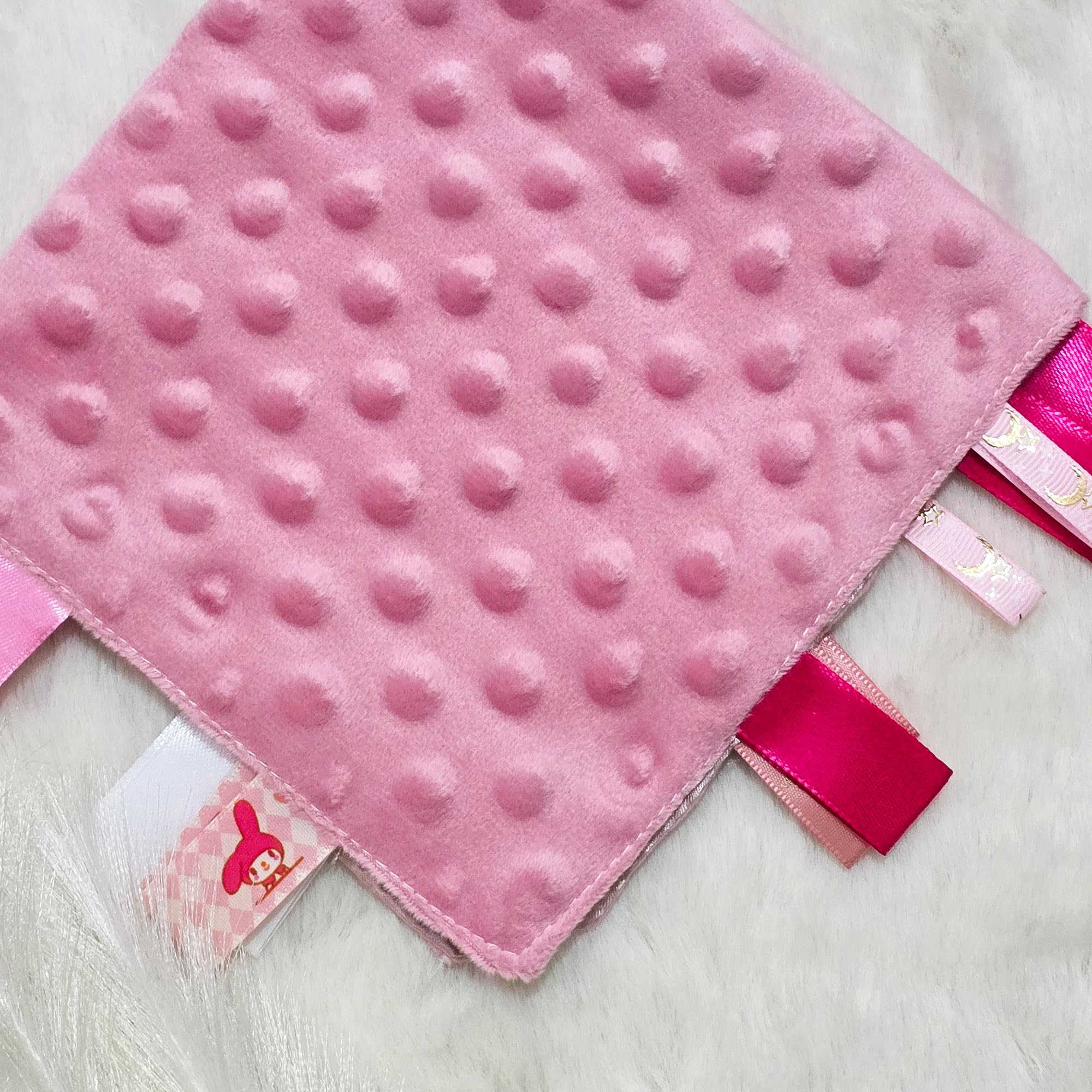 Royal Icon Baby Comforters tag blanket, Ultra Soft and Unique Design Taggies for Babies - Image 4