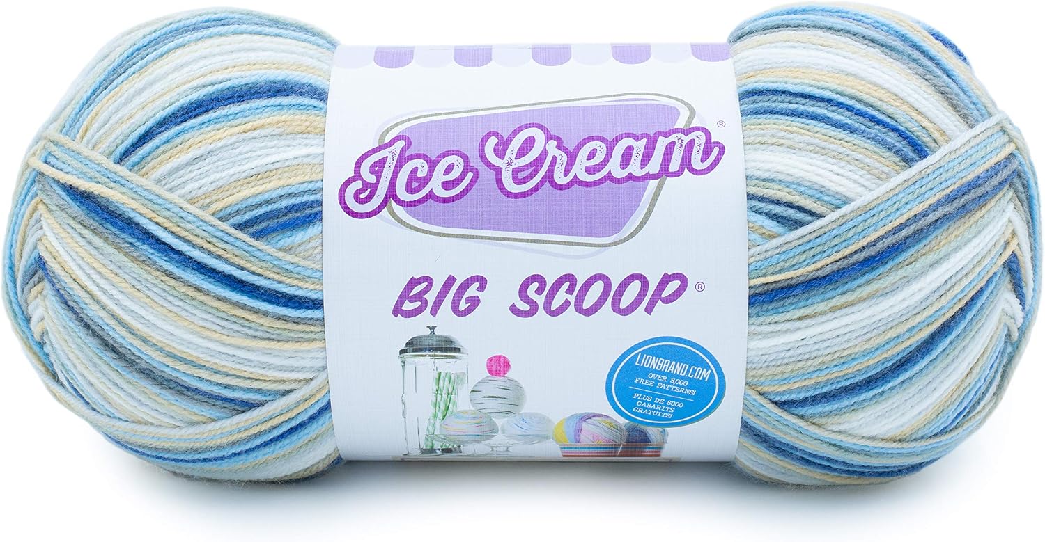 Lion Brand Ice Cream Big Scoop Yarn Butter Pecan Amazon.ca Home
