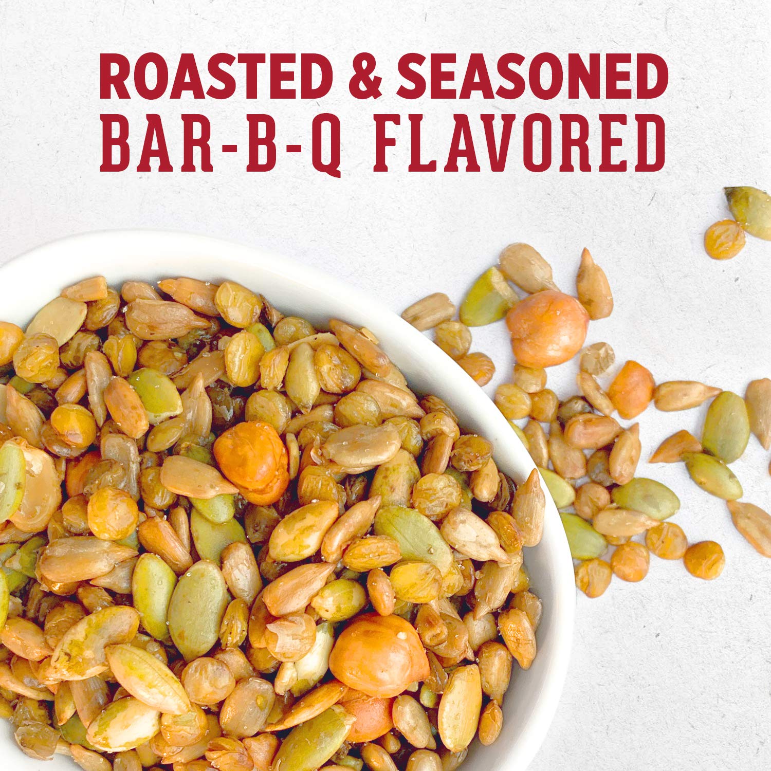 DAVID Seeds Bar-B-Q Energy-Packed Mix for Snacking, 5 oz
