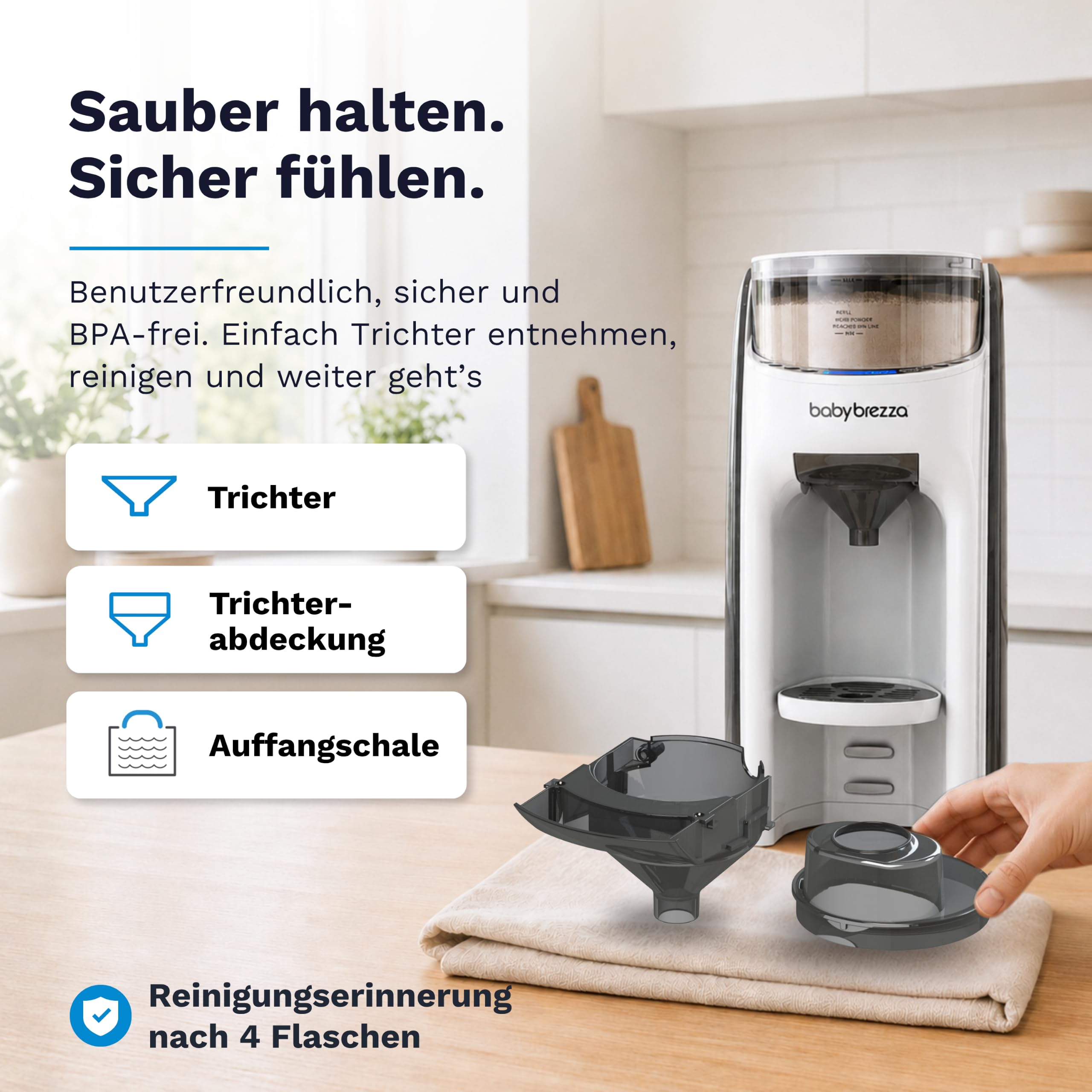 Baby Brezza Formula Pro Advanced automatischer Flaschenzubereiter