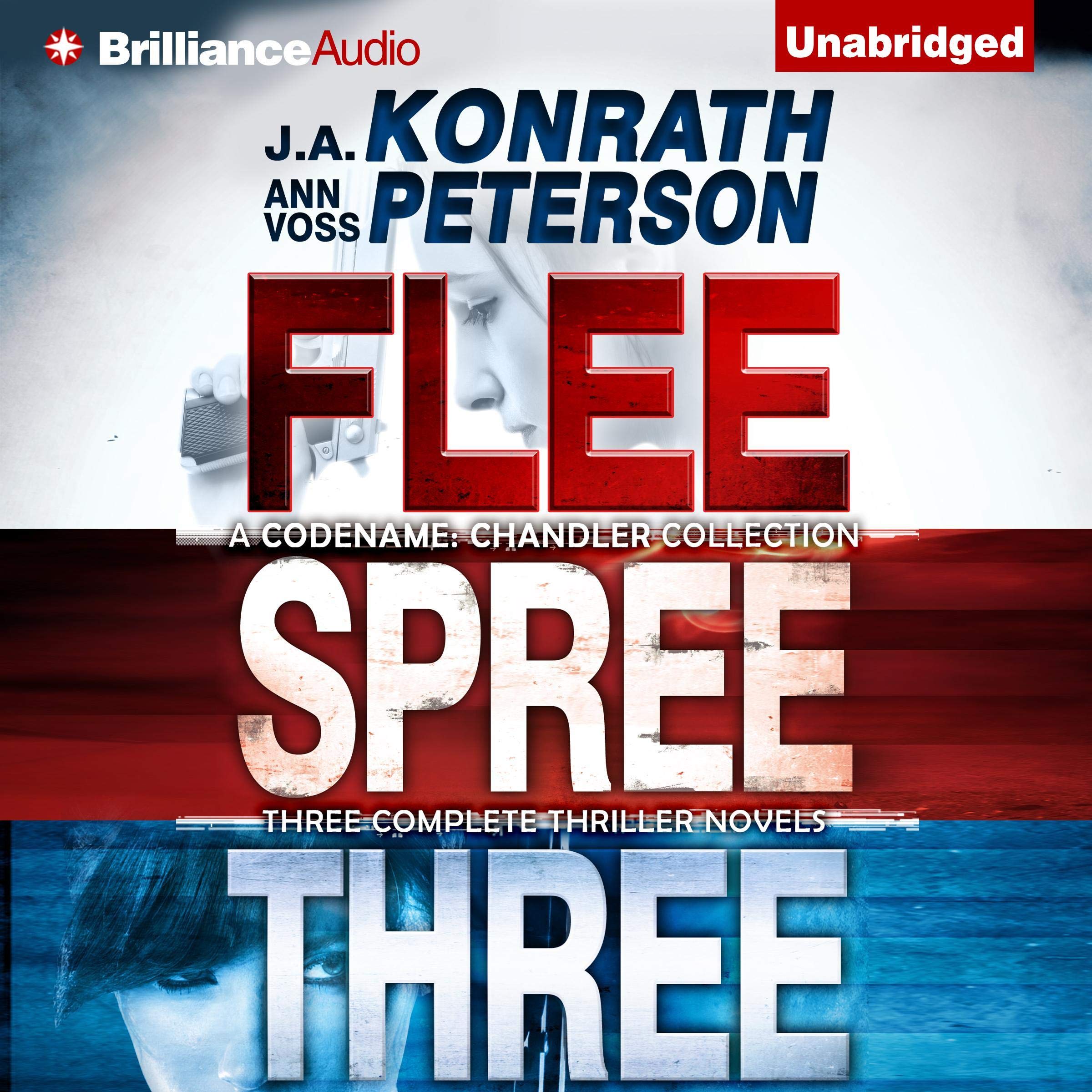 Cover art for Flee, Spree, Three