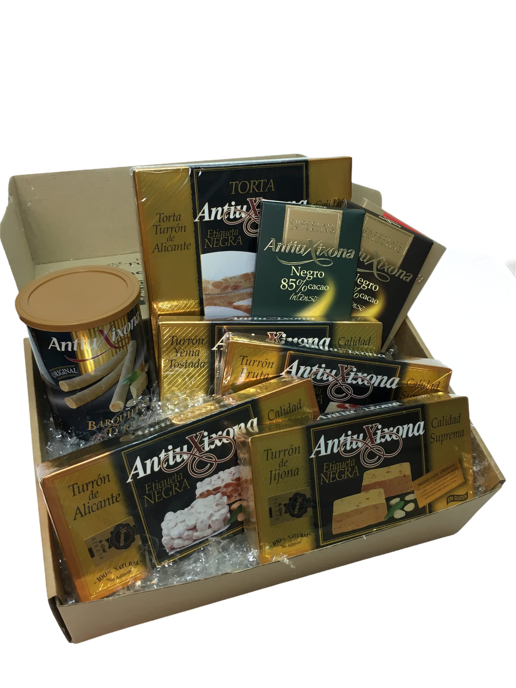 Pack de especialidades de Turrones artesanales Antiu Xixona