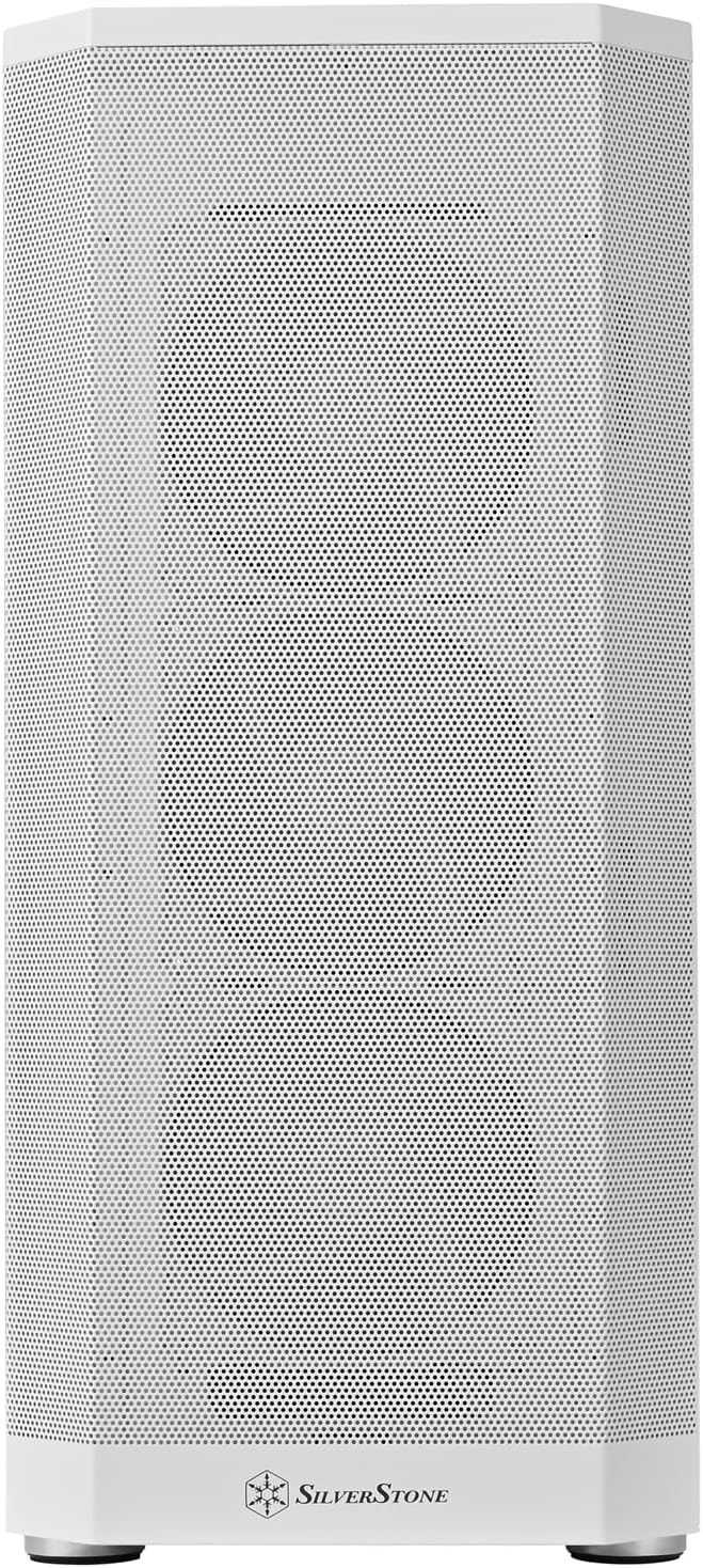 Silverstone Technology FARA 514X White All-Metal ATX Tower Chassis with Dual Radiator Support, ARGB Fans, and GPU Brace, SST-FA514X-WG