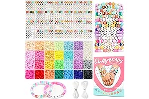 Dowsabel Friendship Bracelet Kit: 28-color Value Pack with 4 Styles