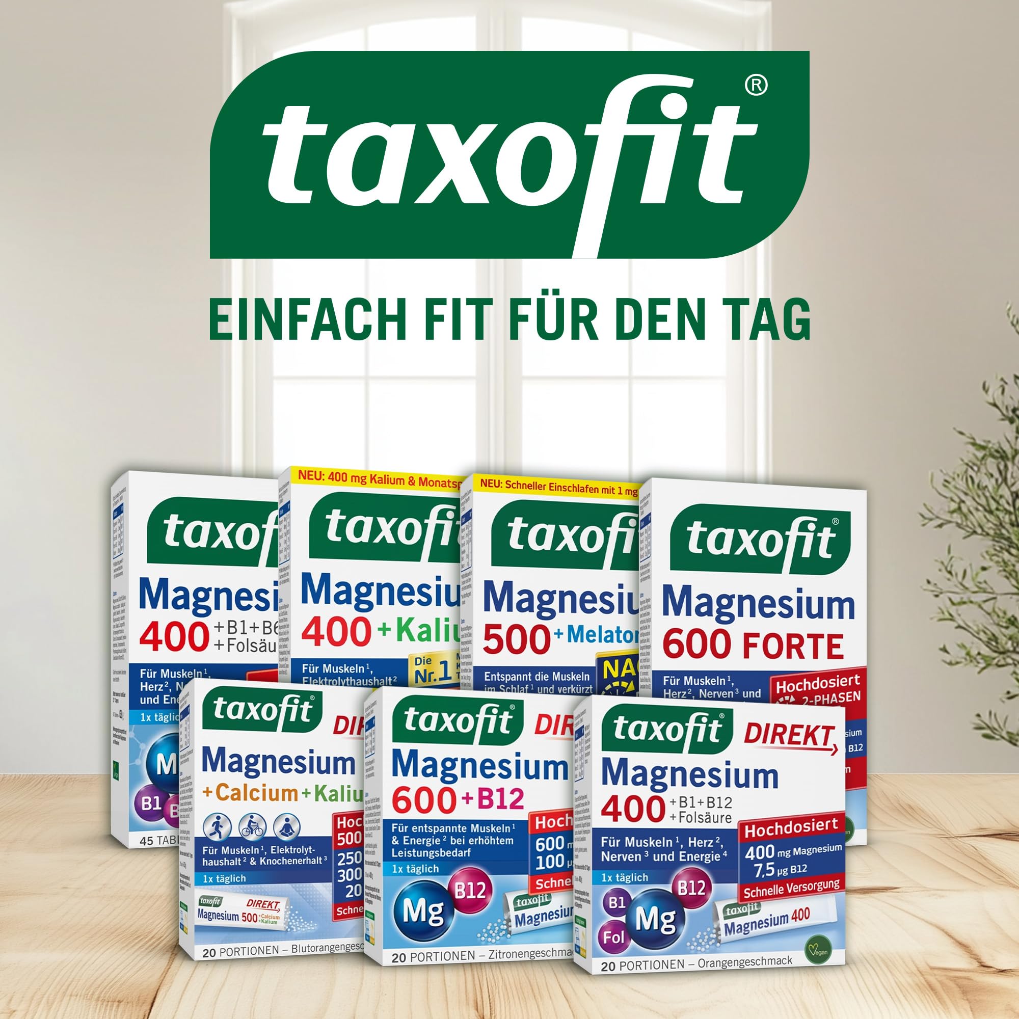 taxofit Magnesium + Kalium Tab 5 x 30 St.