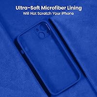 Vista 17 de FireNova Designed for iPhone 13 Pro Max Case, Silicone [Camera Protection] Phone Case with [2 Screen Protectors], Soft Anti-Scratch Microfiber Deep