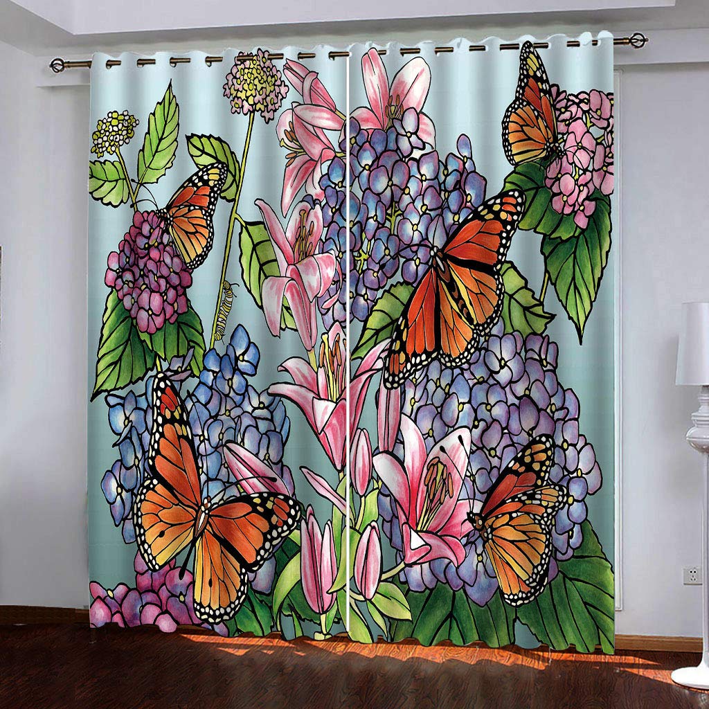 Tenture opaque motif fleur élégante pour sublimer la décoration du salon