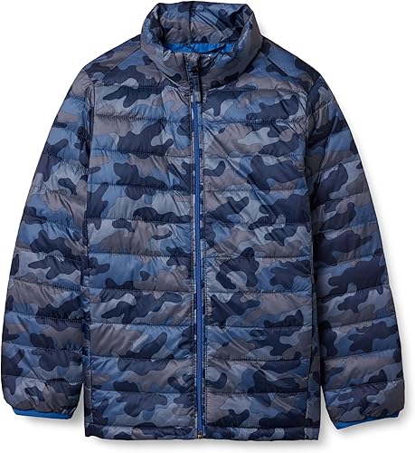 Tienda Essentials Boys and Toddlers' Lightweight Water-Resistant Packable Puffer Jacket