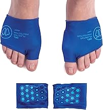 Sidas Protections plantaires en gel - Gel Plantar Protector - Coussinets Avant-Pied - Absorbe les chocs - Soulage les douleurs - Lavable et Réutilisable