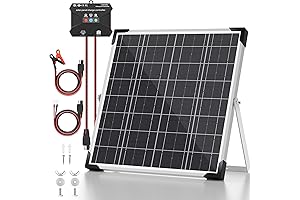Solar Panel Kit 20W 12V: Uninterrupted Power for Your Adventures