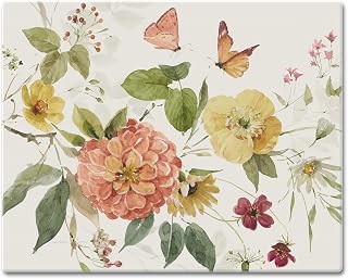 CounterArt Nature's Blessings Tempered Glass Cutting Board 15" x 12"