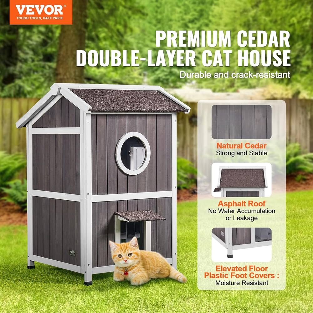 VEVOR cat house interior design and layout