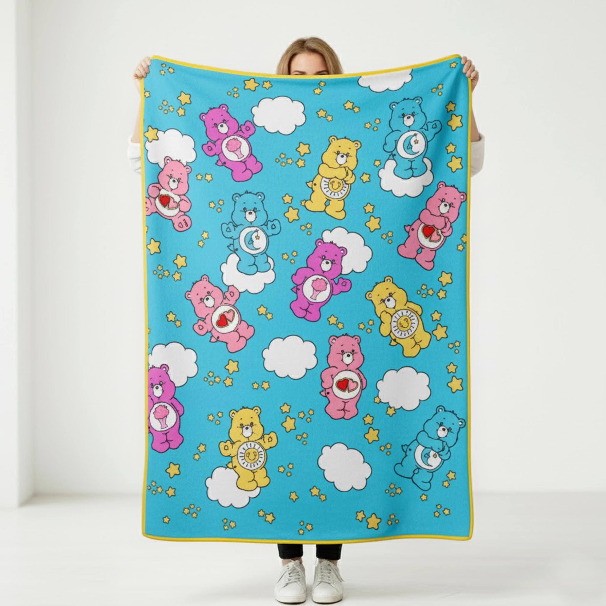 Amazon.com: Silver Buffalo Care Bears, Fleece Throw Blanket