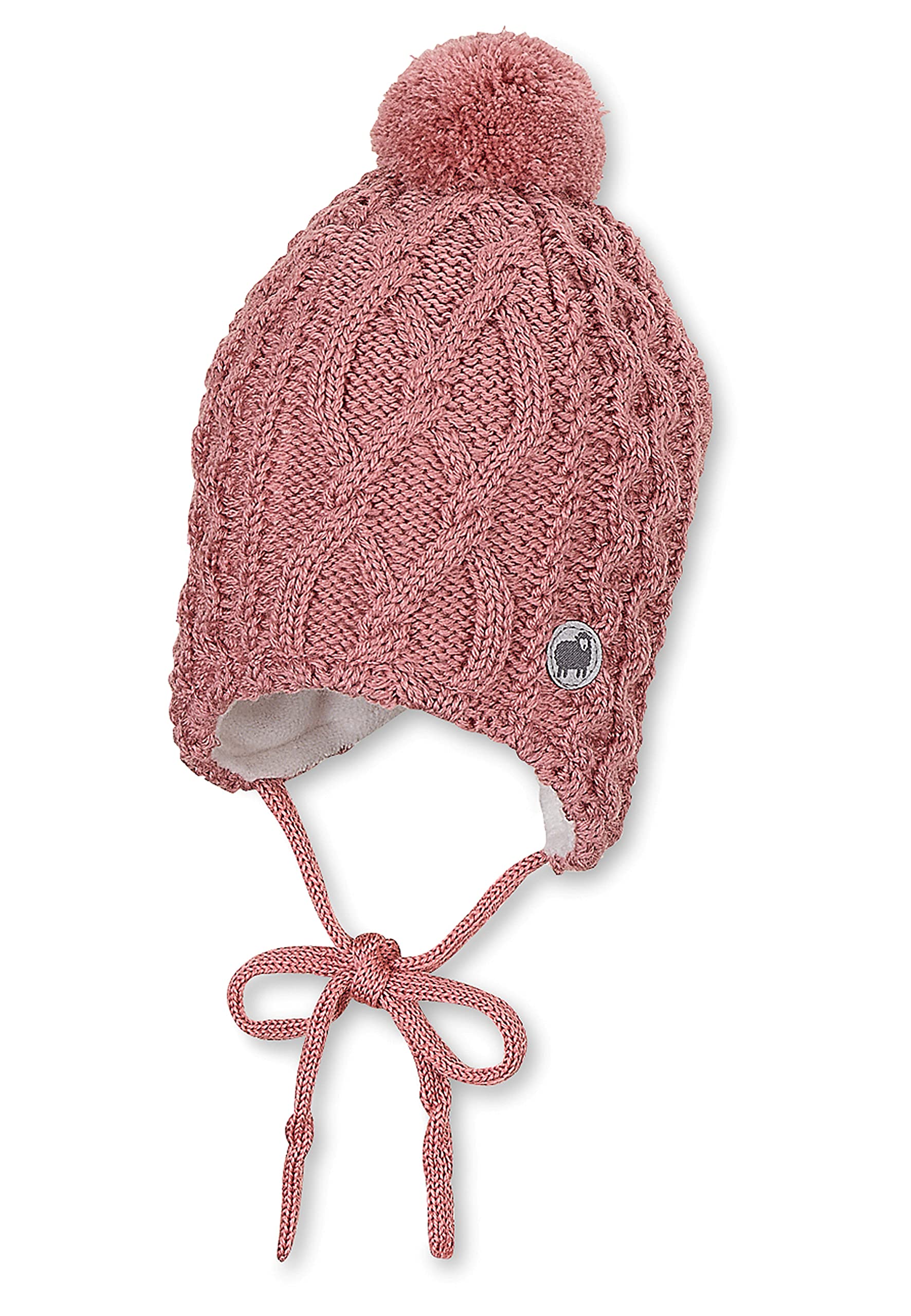 Sterntaler Baby - Mädchen Mütze Strickmütze Zopfmuster