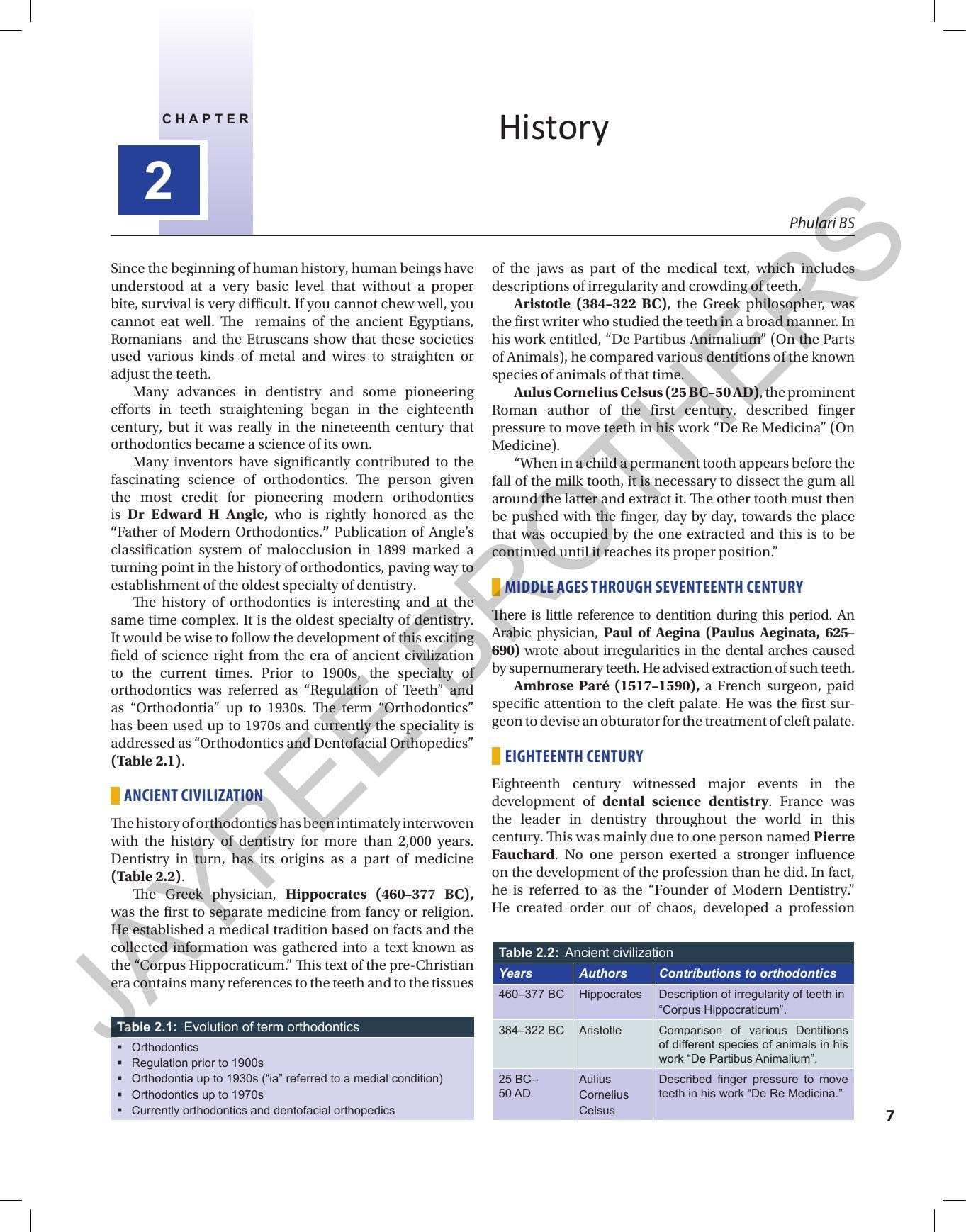 Orthodontics: Principles and Practice