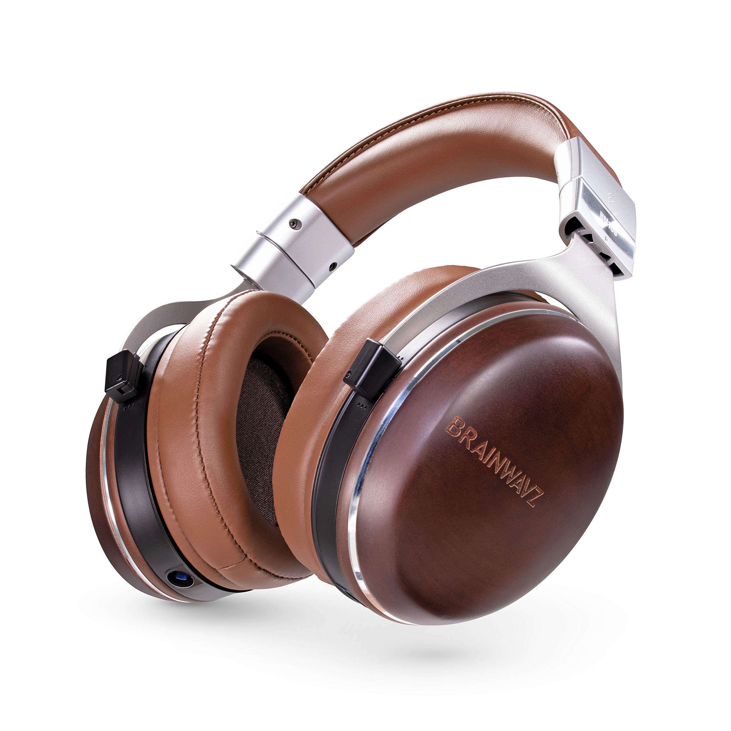 BRAINWAVZ HM100 High Performance Studio Headphone with Real Wood Earcups
