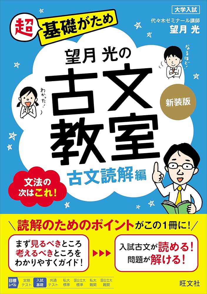 望月光の古文教室 古文読解編 新装版 | 望月 光 |本 | 通販 | Amazon
