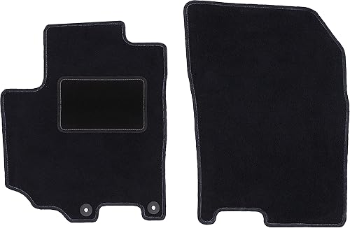 Wielganizator Alfombrillas Delanteras de Coche, Color Negro, aptas para: Suzuki 