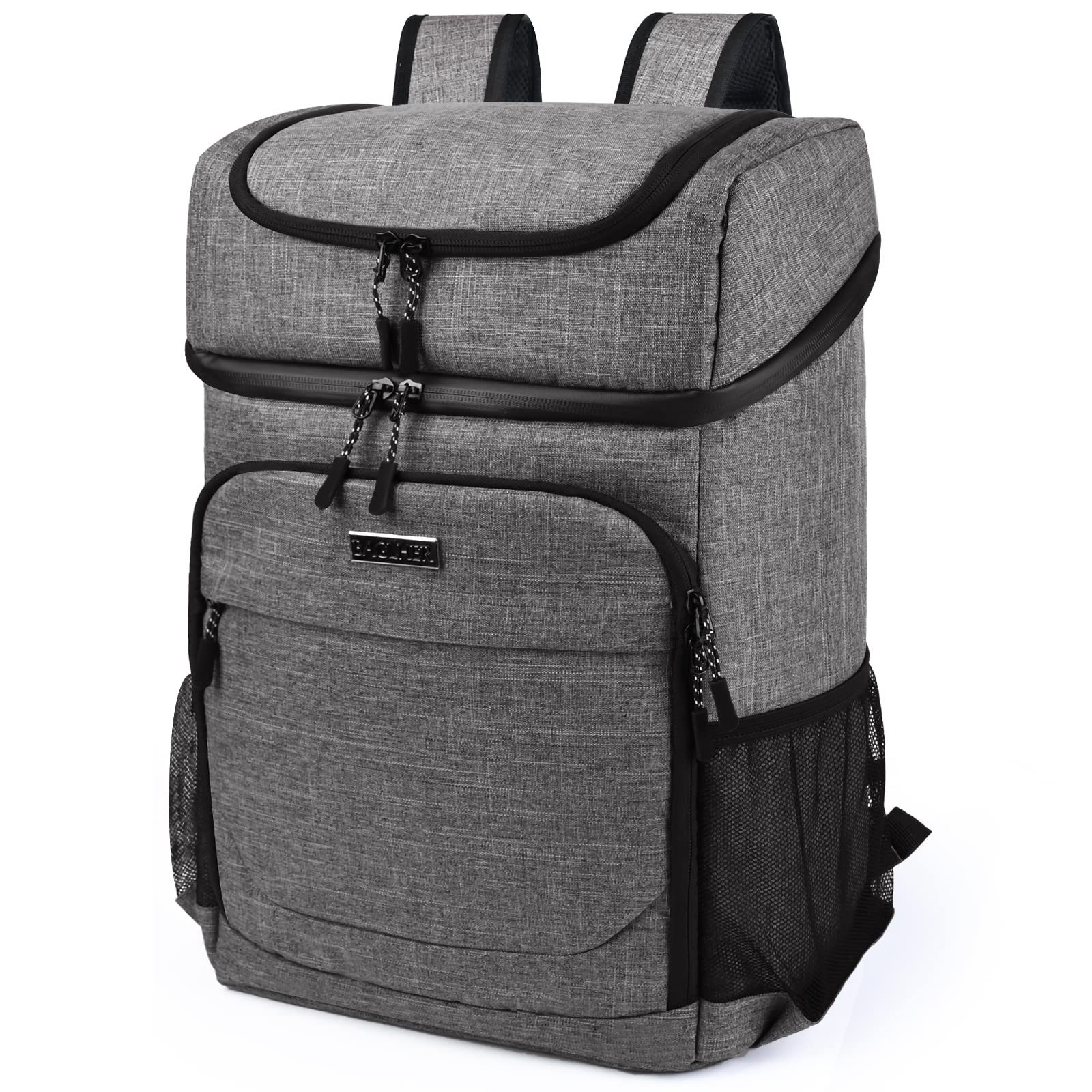 BAGLHER Cooler Backpack 30 Cans Lightweight Insulated Backpack Cooler Leak-Proof,Lightweight Backpack with Cooler for Lunch Picnic Hiking Camping Beach Park Day Trips.