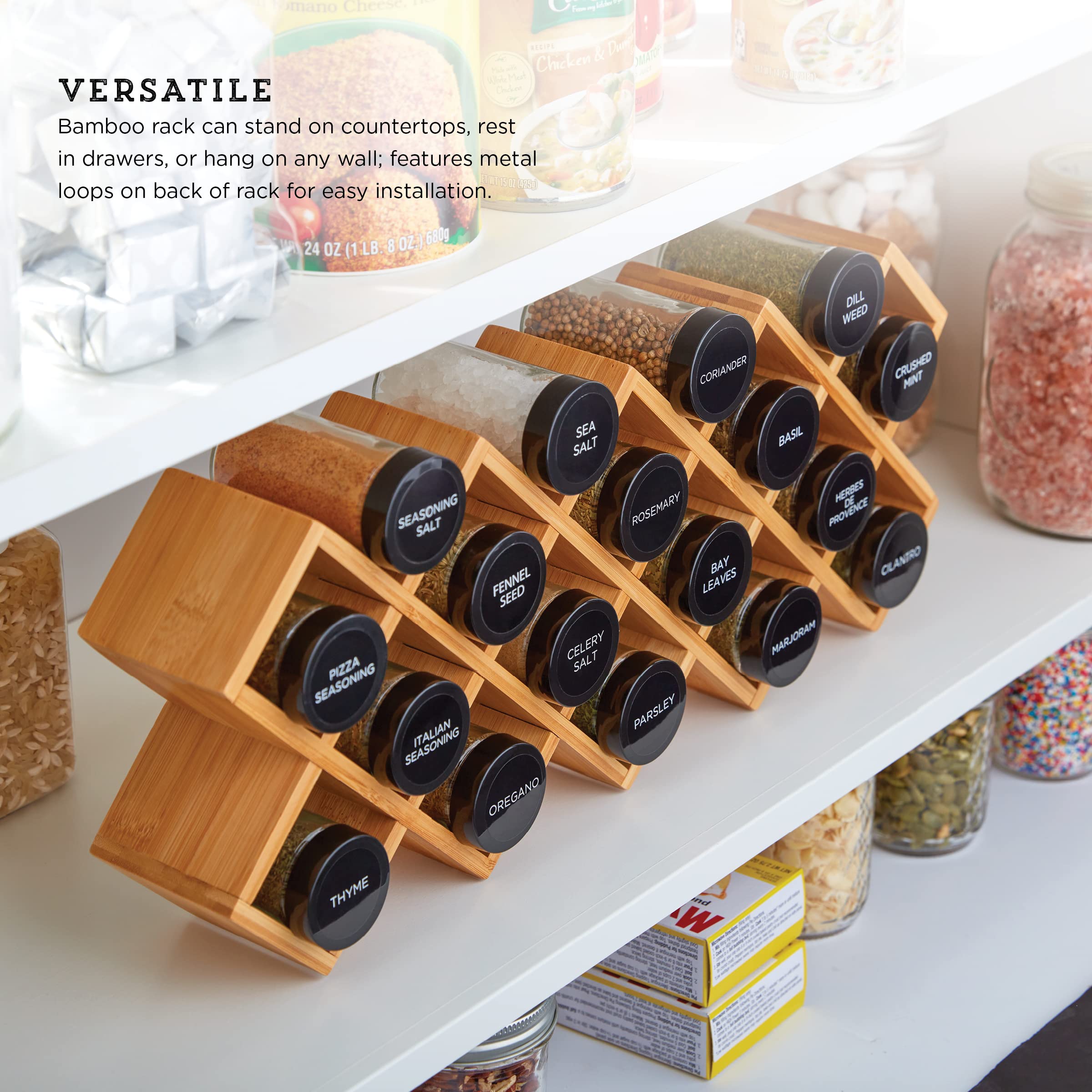Coles Spice Rack Coles Spice Jars Expand-A-Shelf Howards Storage World
