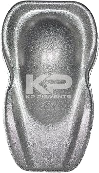 KP Pigments Haleys Comet Microflake Extra Fine Metallic Glitter, Holographic Ultra Fine Glitter Powder for Resin, Tumblers, Crafts Painting Arts, Nail Art, Paints, DIY Decoration .004" 25 Grams