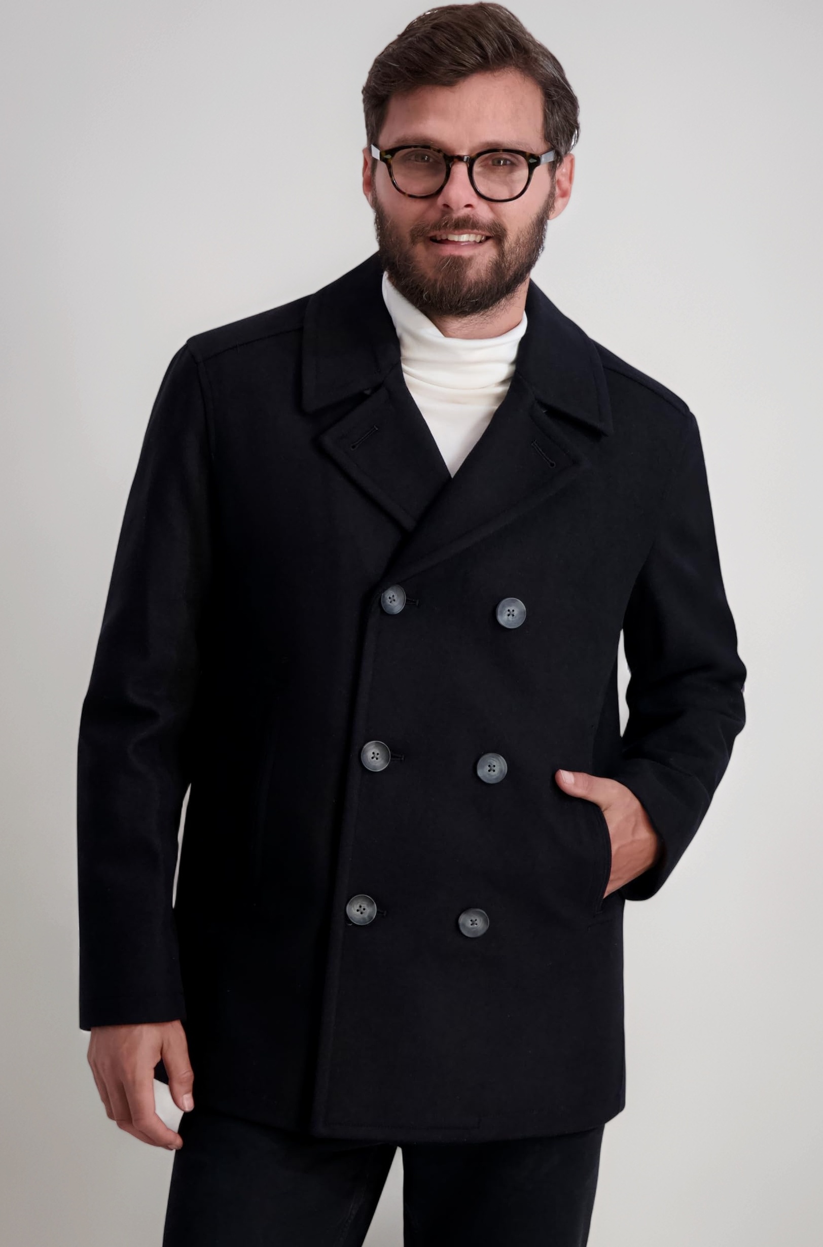 mens Pea Coat