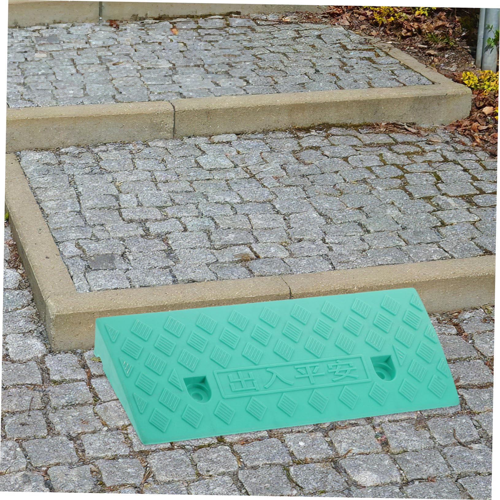 Rampa Soglia Pe Antiscivolo Verde per Sedia a Rotelle