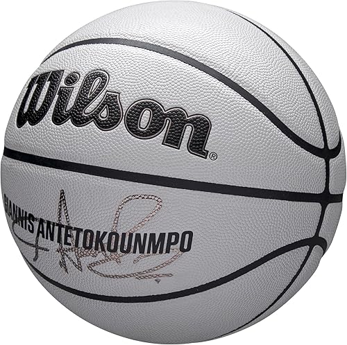 Miniatura 2 de Wilson NBA Player Icon UV Baloncesto - Giannis, gris, 7