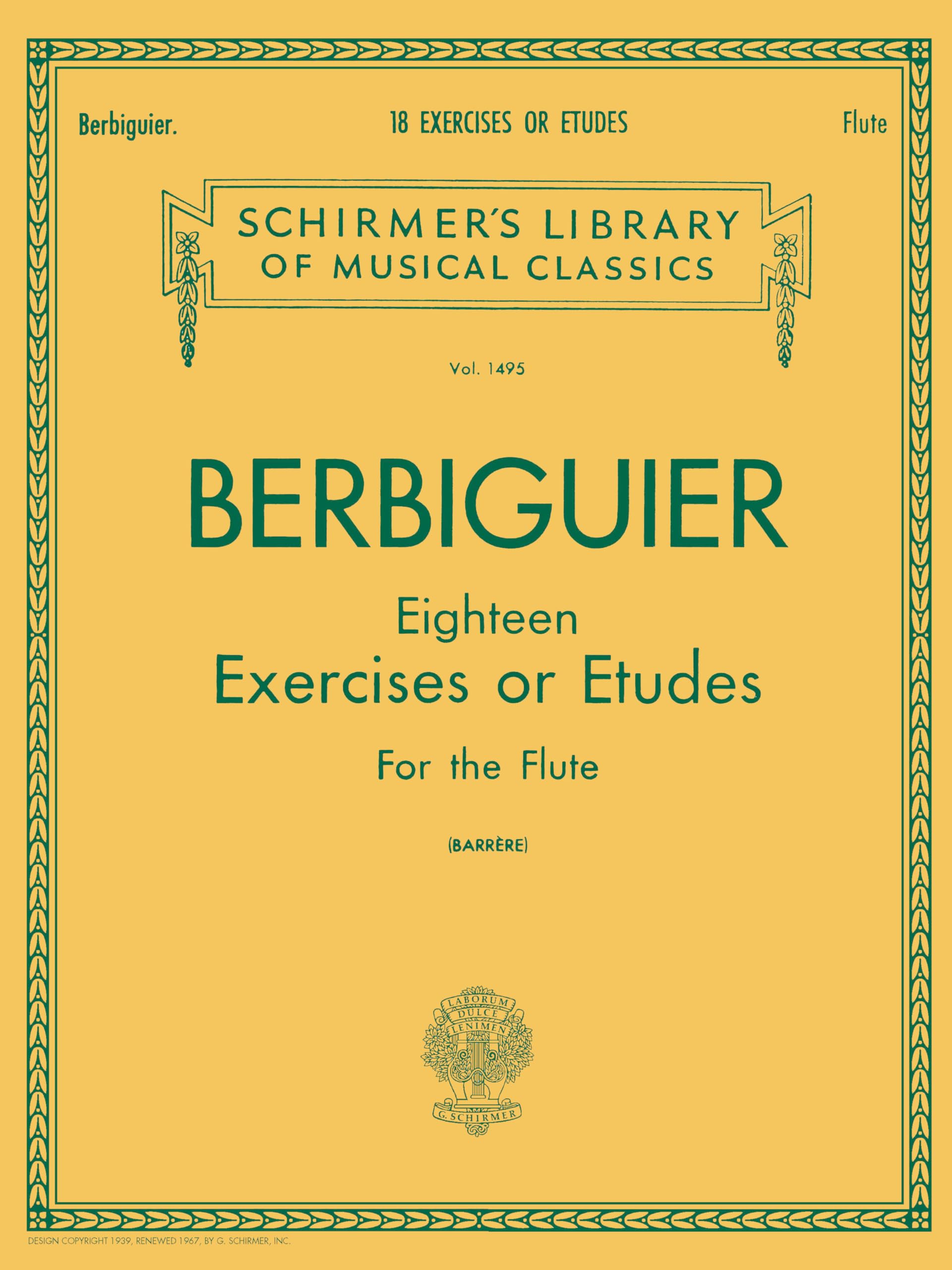 Eighteen Exercises or Etudes
