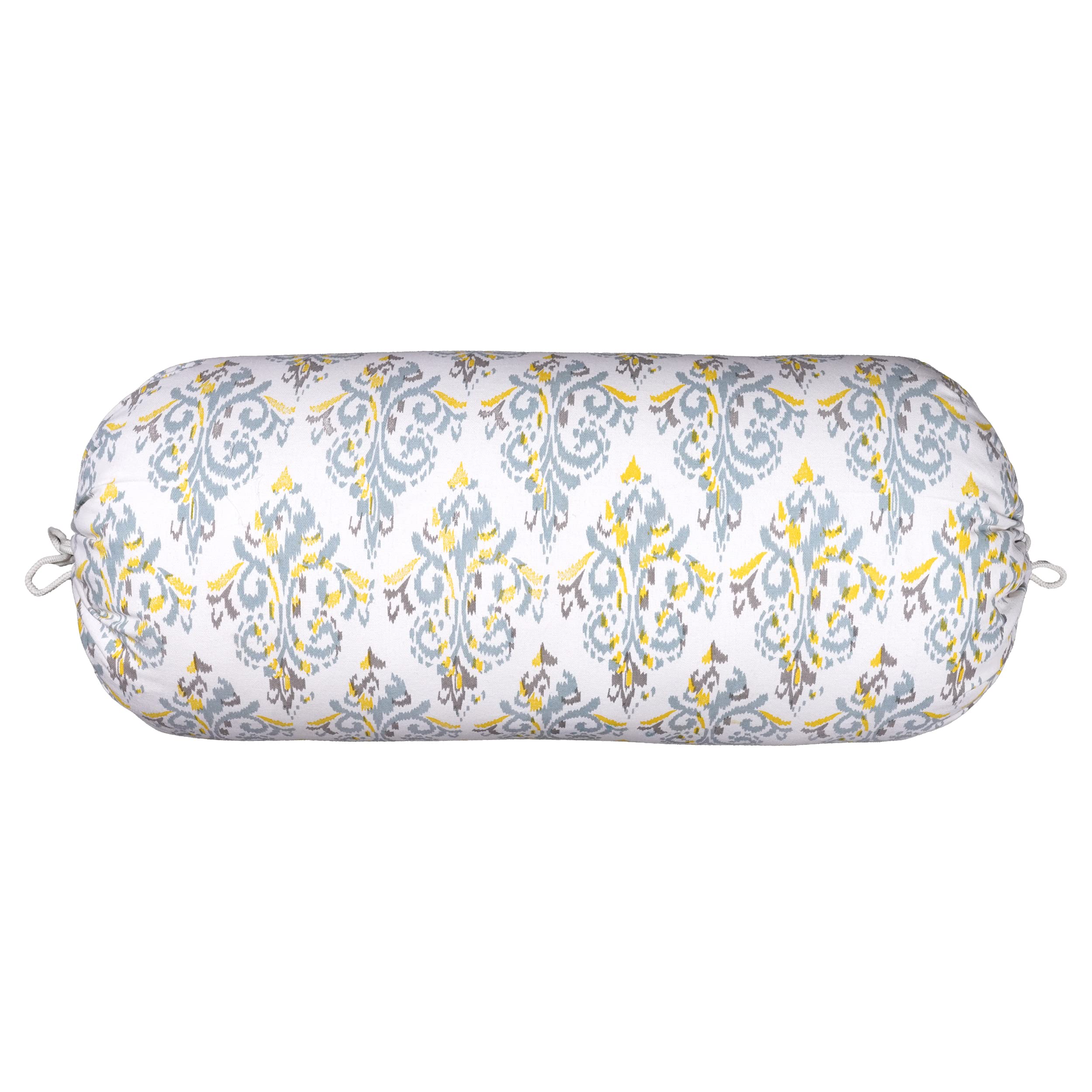 HOMEMOONDE Damask Printed Pack of 1 Bolster Covers - 16 x 32 Inches Comforter Throw Pillow Cover, Yellow (B0B61NF1GN) Amazon Price History, Amazon Price Tracker