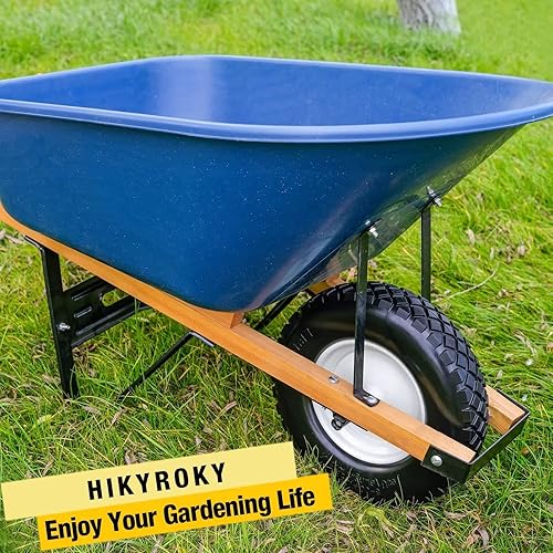 Miniatura 8 de Neumático sólido de poliuretano plano de 16 pulgadas, 4.804.00-8 pulgadas con rodamiento de bolas de 34 pulgadas, neumático universal para