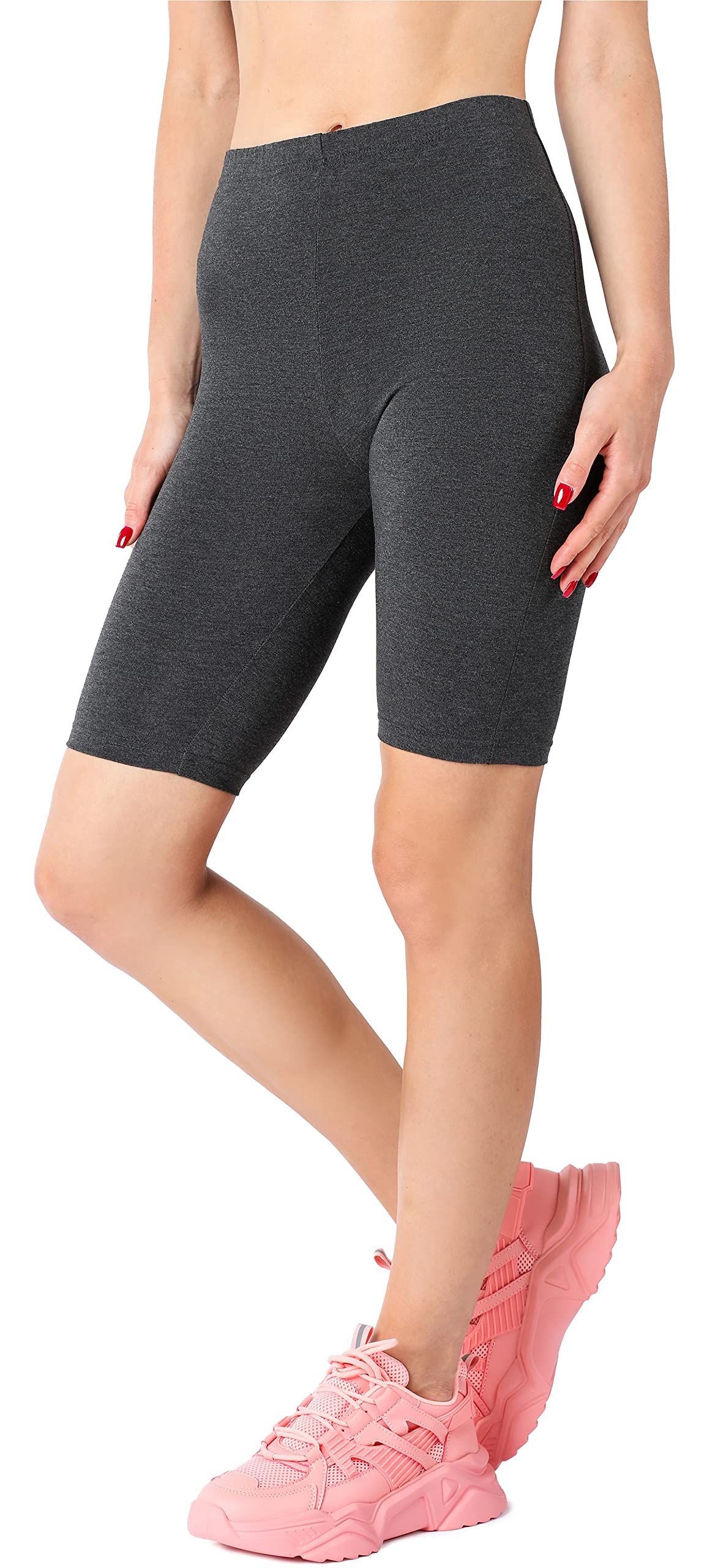 Merry Style Damen Kurze Leggings aus Viskose MS10-414