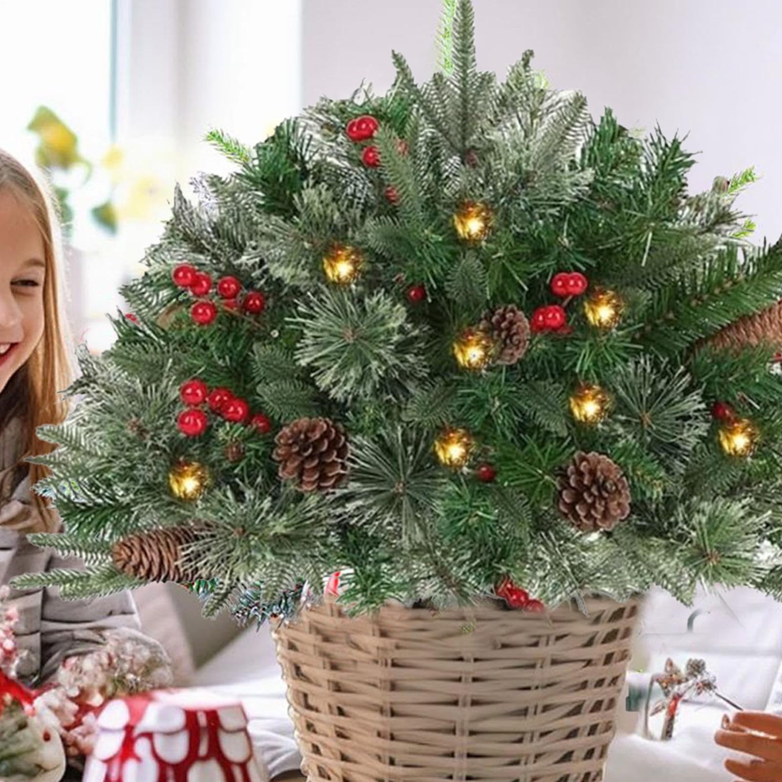 Wypełniacz urny choinkowej Dekoracja Zewnętrzna Festiwalowa Świąteczna