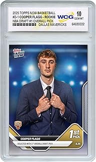 Cooper Flagg Rookie Card - Graded GEM-MINT 10