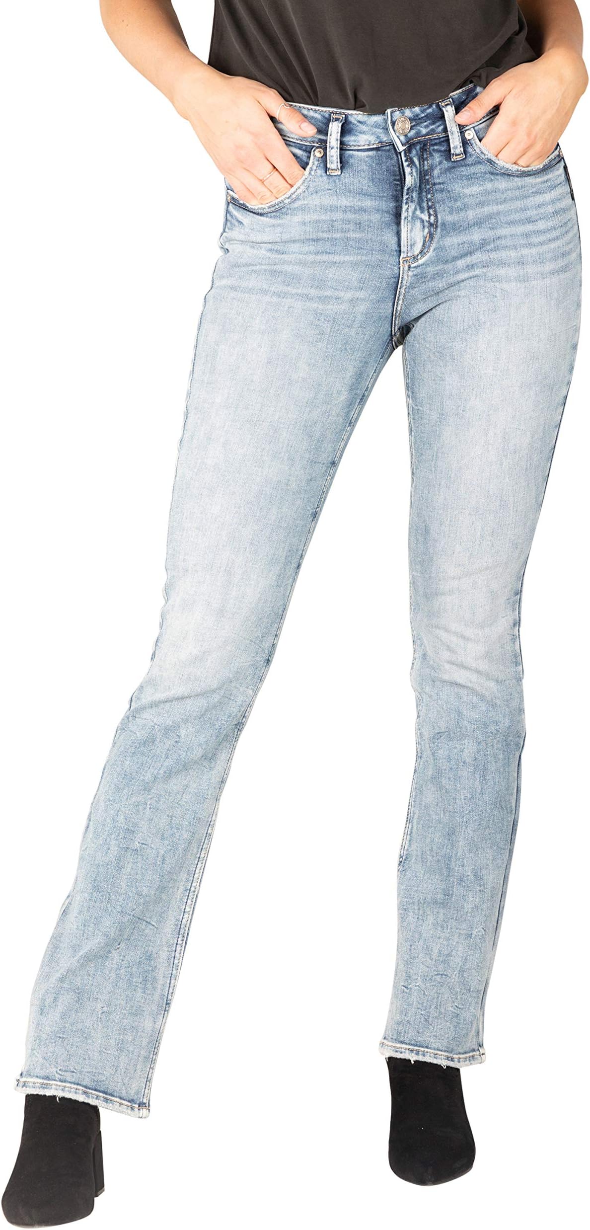 silver jeans avery slim boot