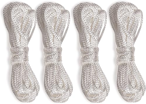 Miniatura 7 de Champion Sports Lacrosse Goal Nets reemplazo de red de nailon de tamaño oficial, múltiples estilos