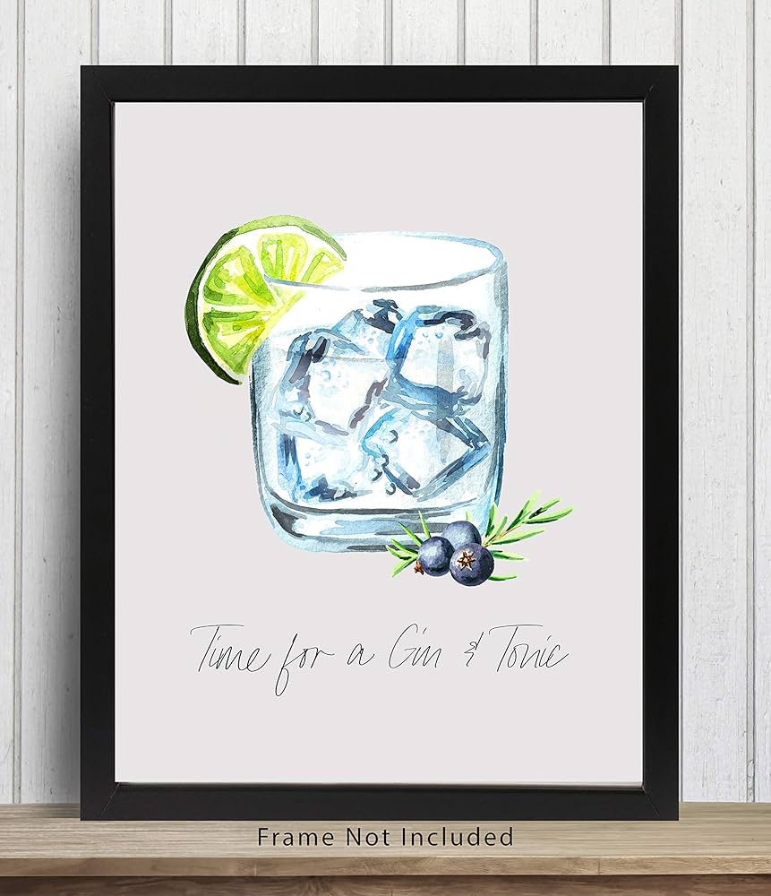 ジン   タンカレー  ジントニック 壁掛け アート ジン タンカレー ジントニック 壁掛け アート ジン タンカレー