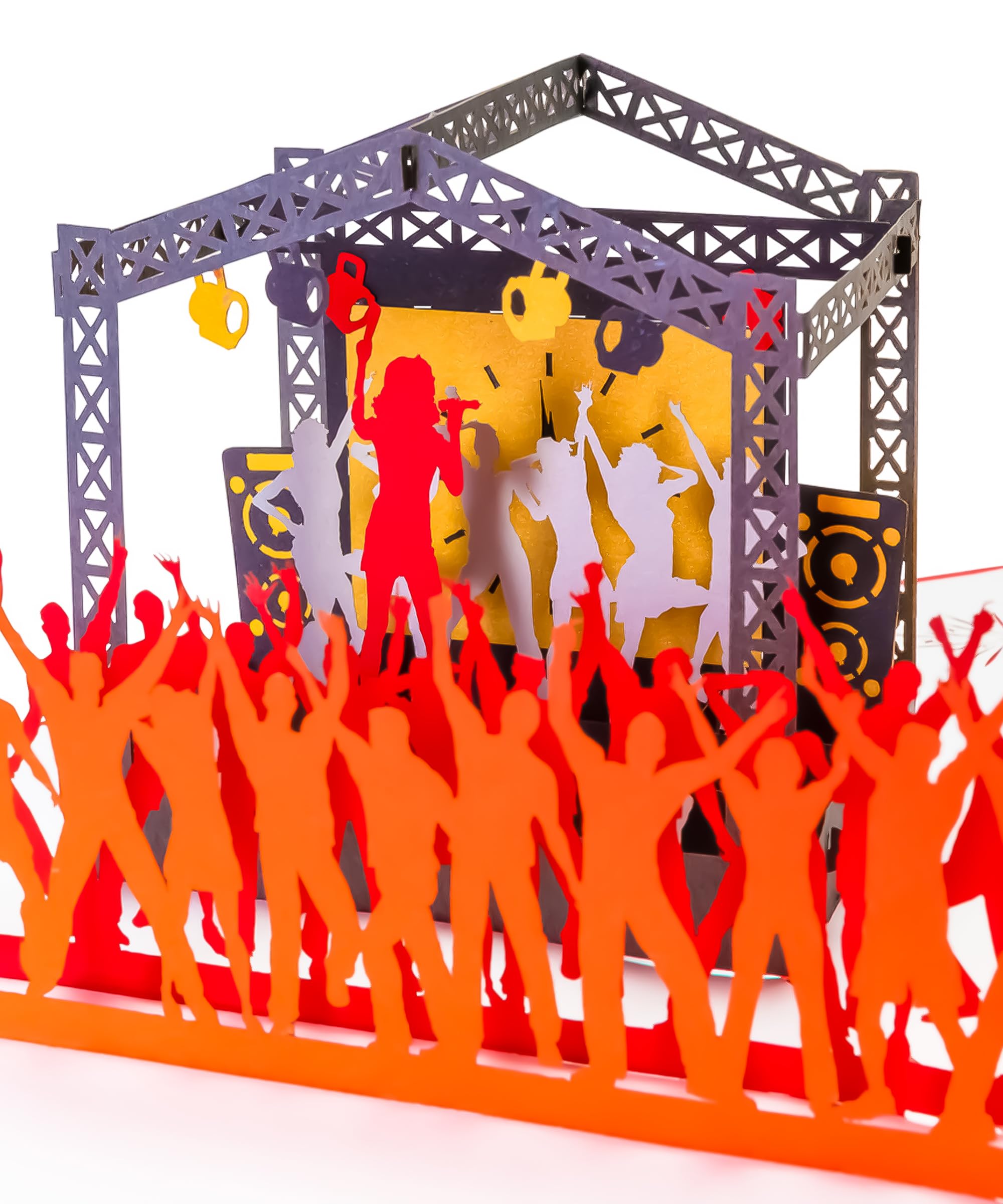 Carte D'anniversaire Pop-up,3D Carte De Piano,Carte De