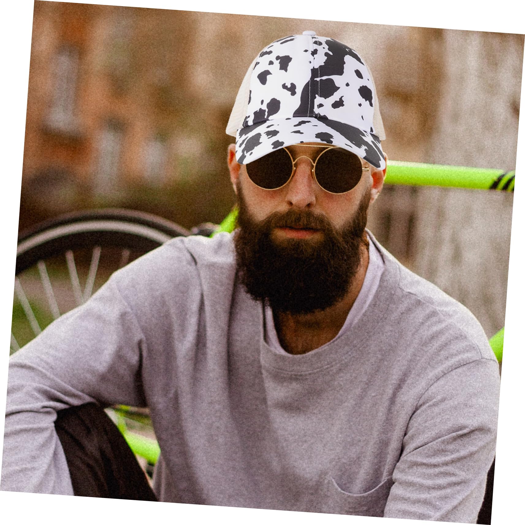 GALPADA bequemer Sonnenhut Baseballmütze für Fischerhut Mütze für Frauen Trucker- weiße Kappe Outdoor Cap Baseball Cap atmungsaktives dekorativer weiblicher Polyester