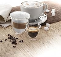 Vista 6 de DELONGHI EMK6 Espresso Maker y DeLonghi - Vasos térmicos de doble pared (2 unidades)