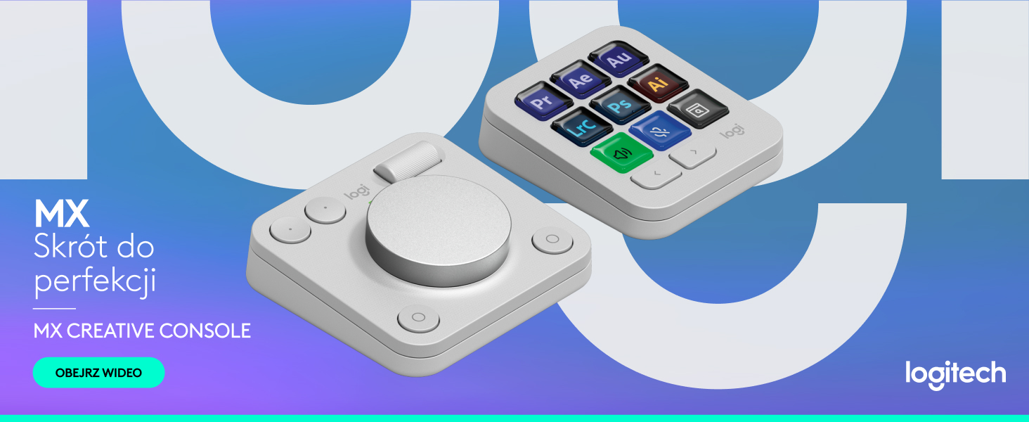 Logitech MX Creative Console, programowalna klawiatura
