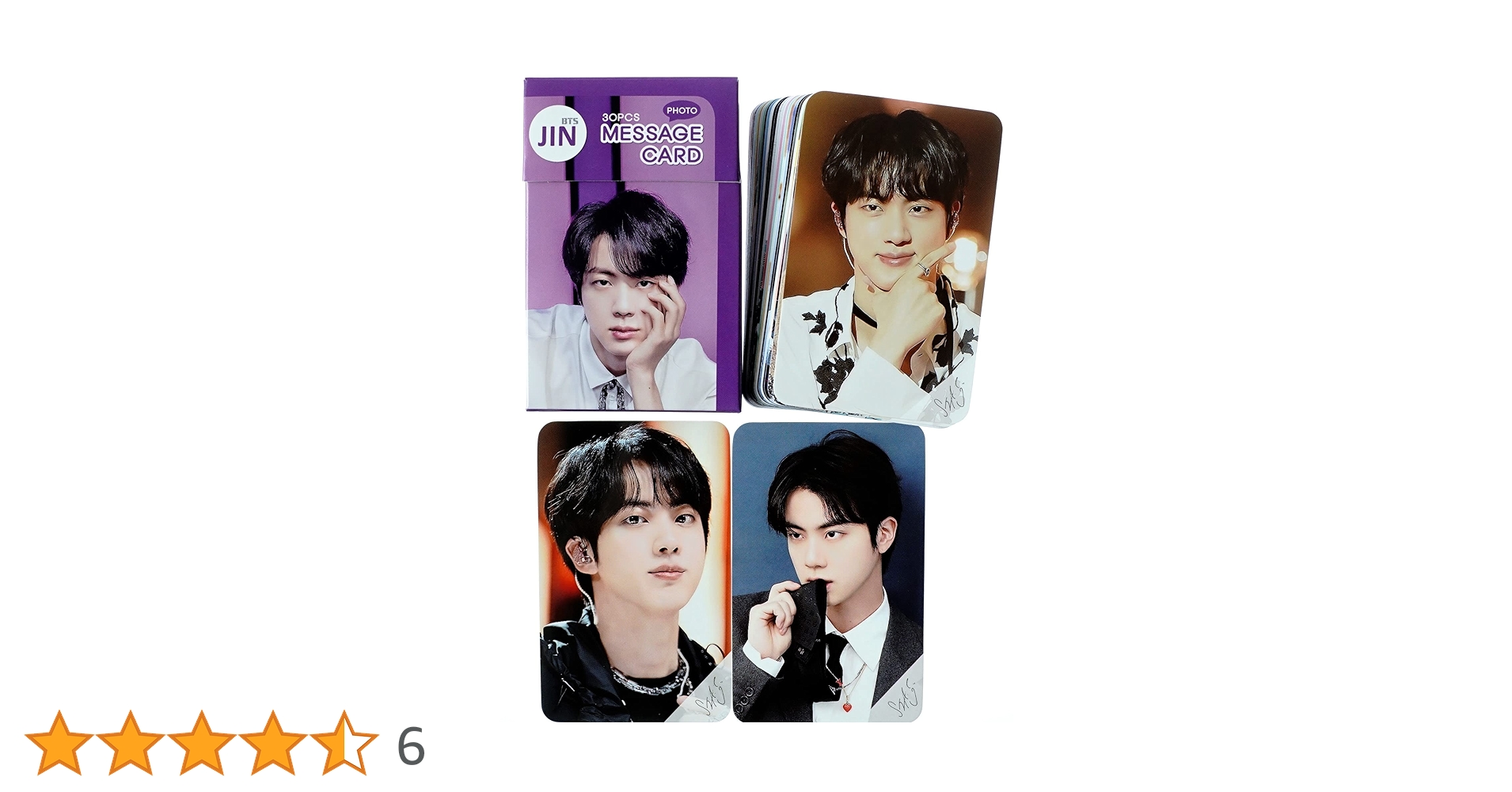ジン　ポストカードサイズフォト BTS JAPAN OFFICIAL MOBILE