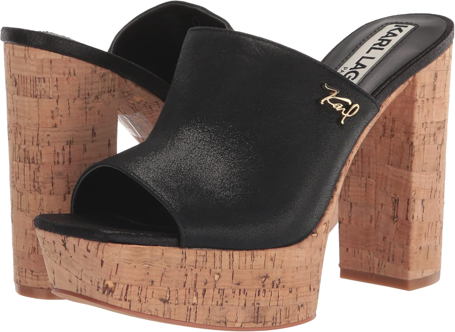 KARL LAGERFELD womens Hensley Plaform Sandal - Image 7