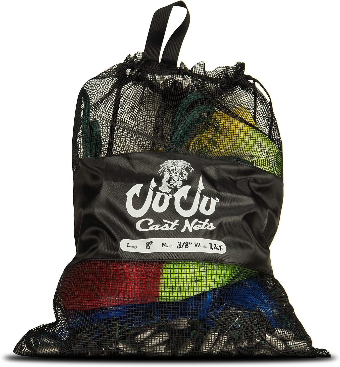 JUJU Cast Nets Storage Bag 16"x20" HeavyDuty Mesh