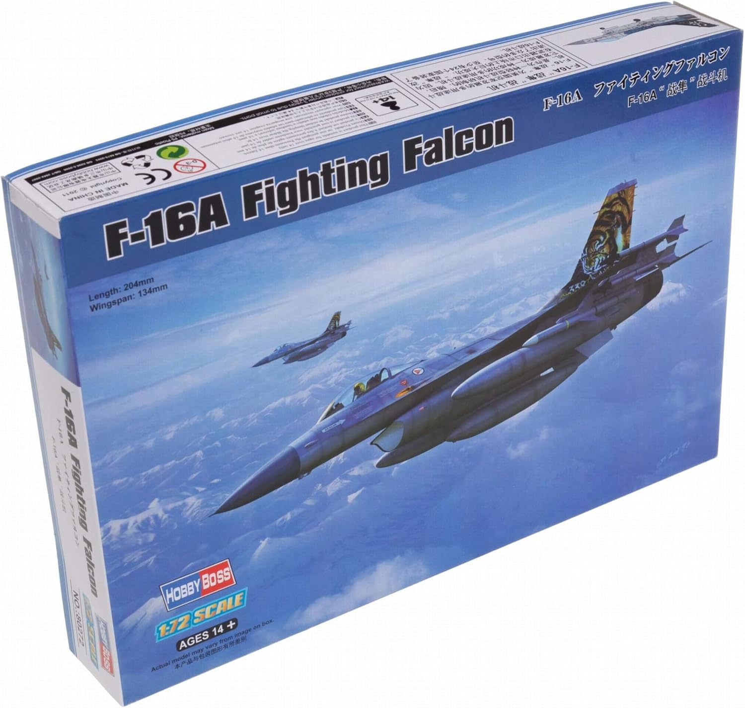 Hobby Boss F-16A Fighting Falcon Airplane Model Building Kit