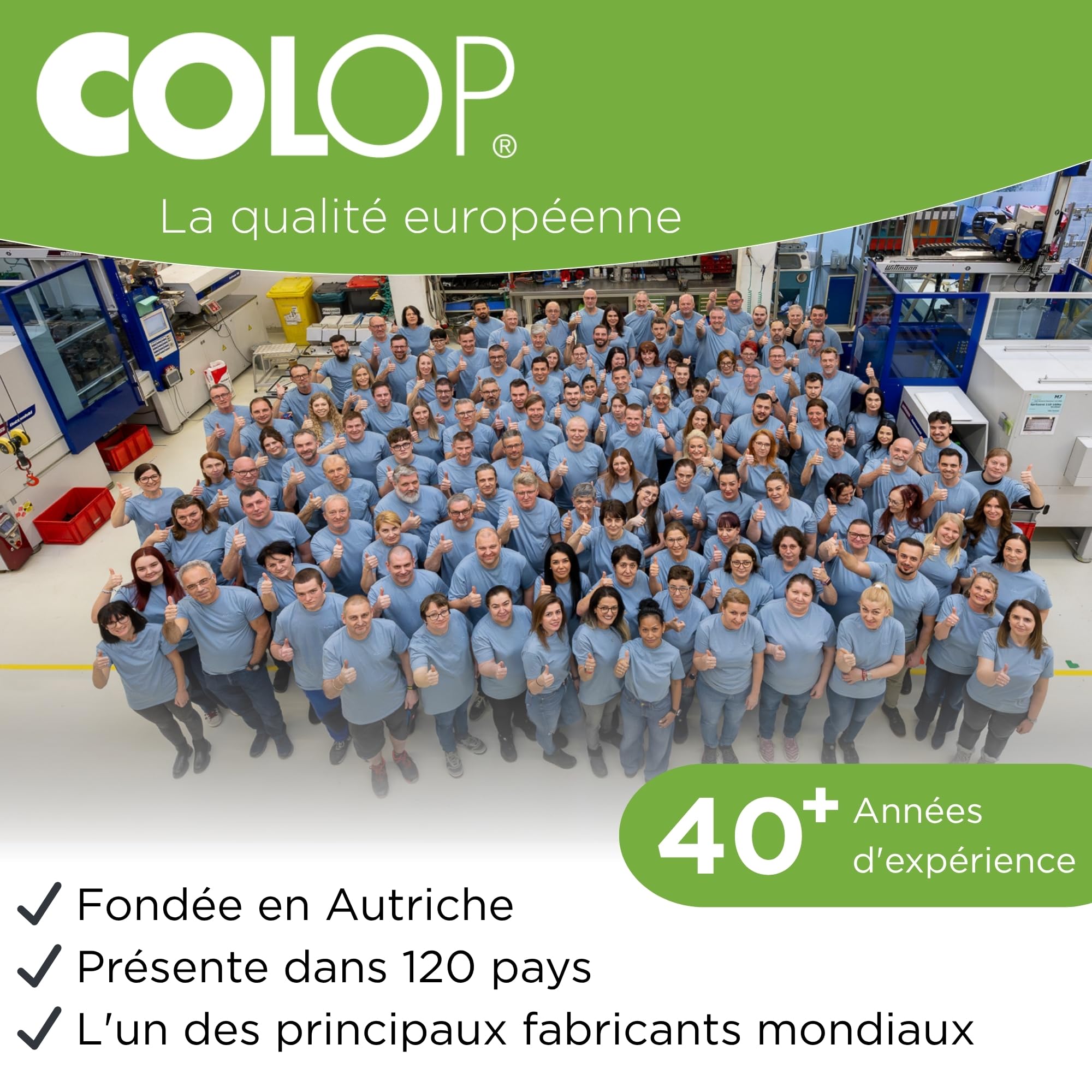 Kit Complet COLOP e-Mark go | Mini-imprimante | Couleur | DIY | Mini-imprimante portable pour surfaces absorbantes. Idéale pour le bricolage, inclut un éditeur d'application gratuit.