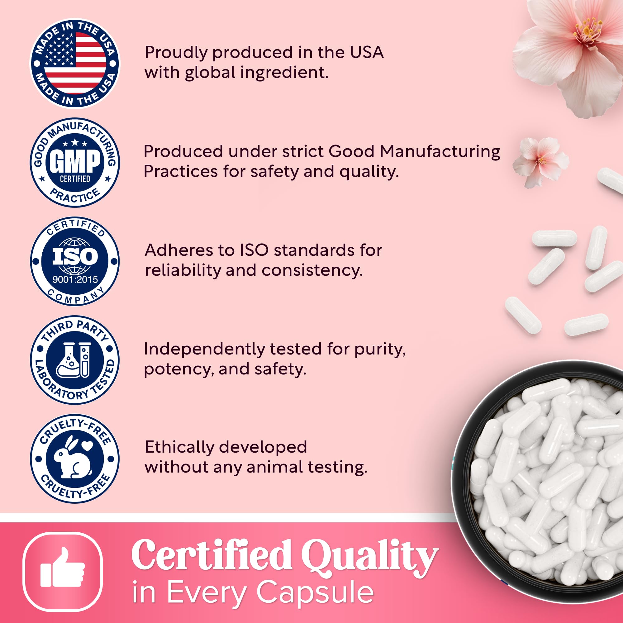 Myo-Inositol & D-Chiro Inositol Supplement for Women 120ct Ideal 40:1 Ratio — Amazon image 6
