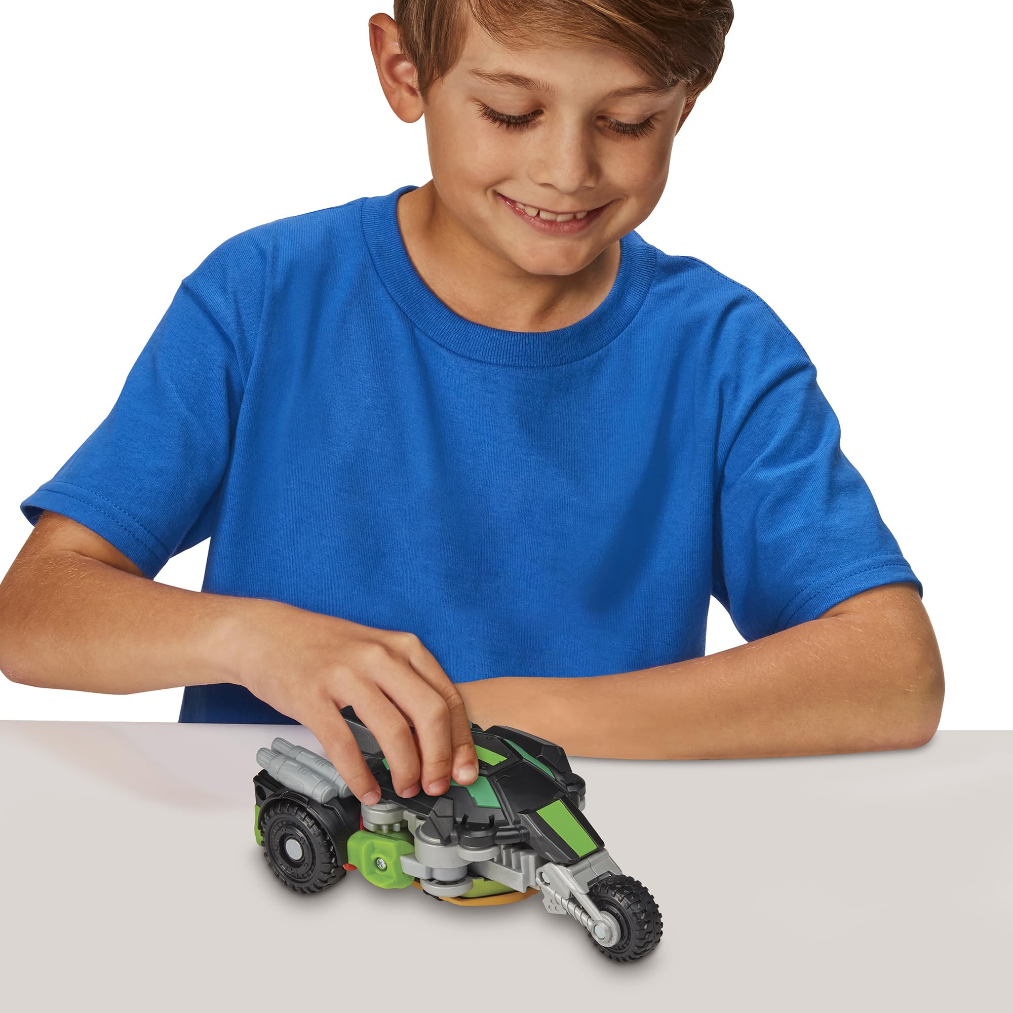 Image secondaire de Figurine Transformable Raphael des Tortues Ninja - Véhicule Stealth Multicolore