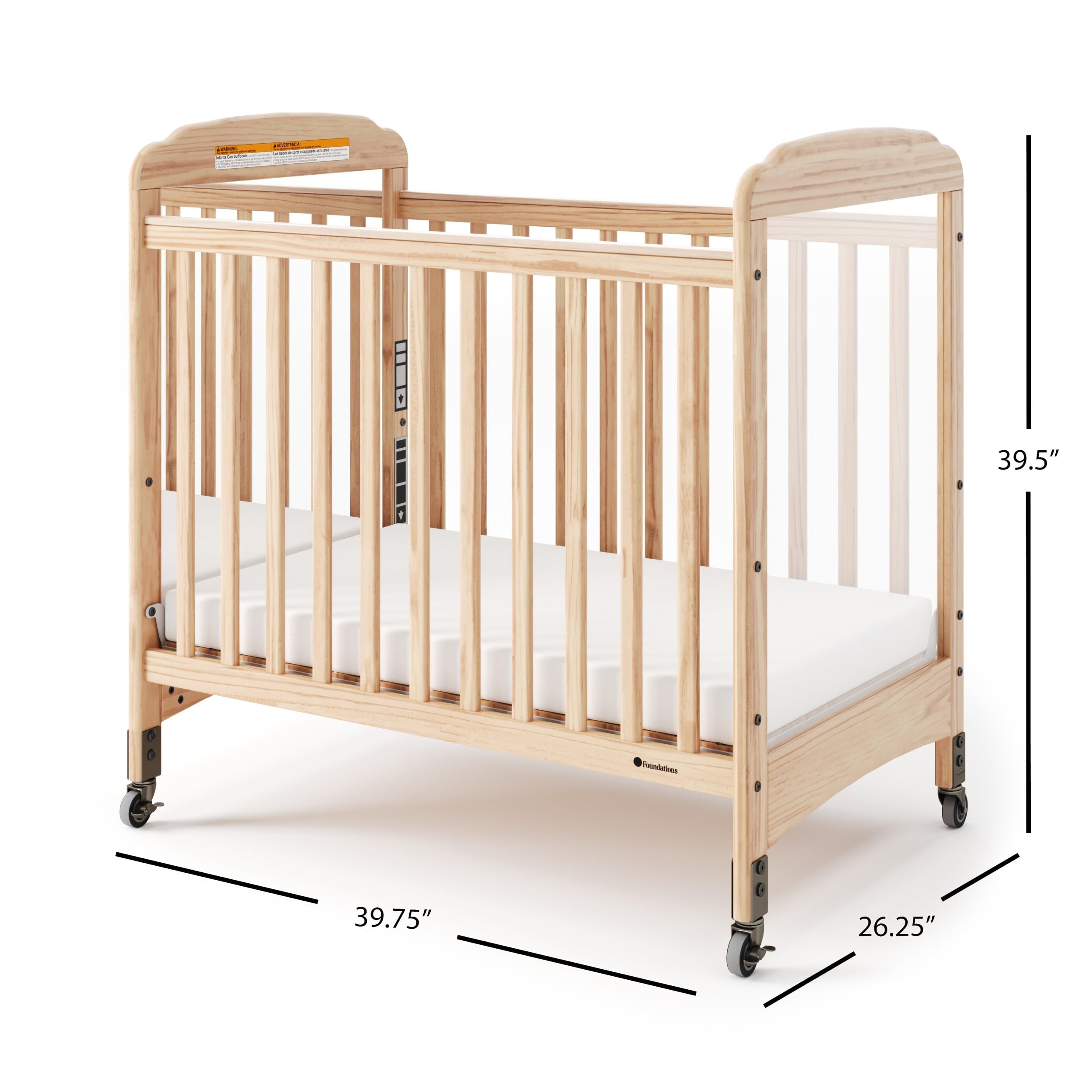 厚岸　NEW BORN FOUNDATIONS 1 Amazon.com : Foundations Serenity Compact Daycare Crib