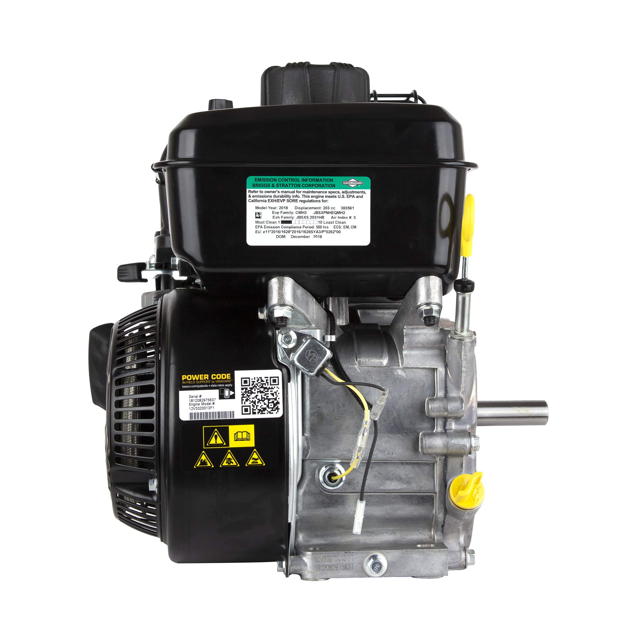 Buy Briggs and Stratton 12V3320013F1 Vanguard 6.5 GHP Horizontal